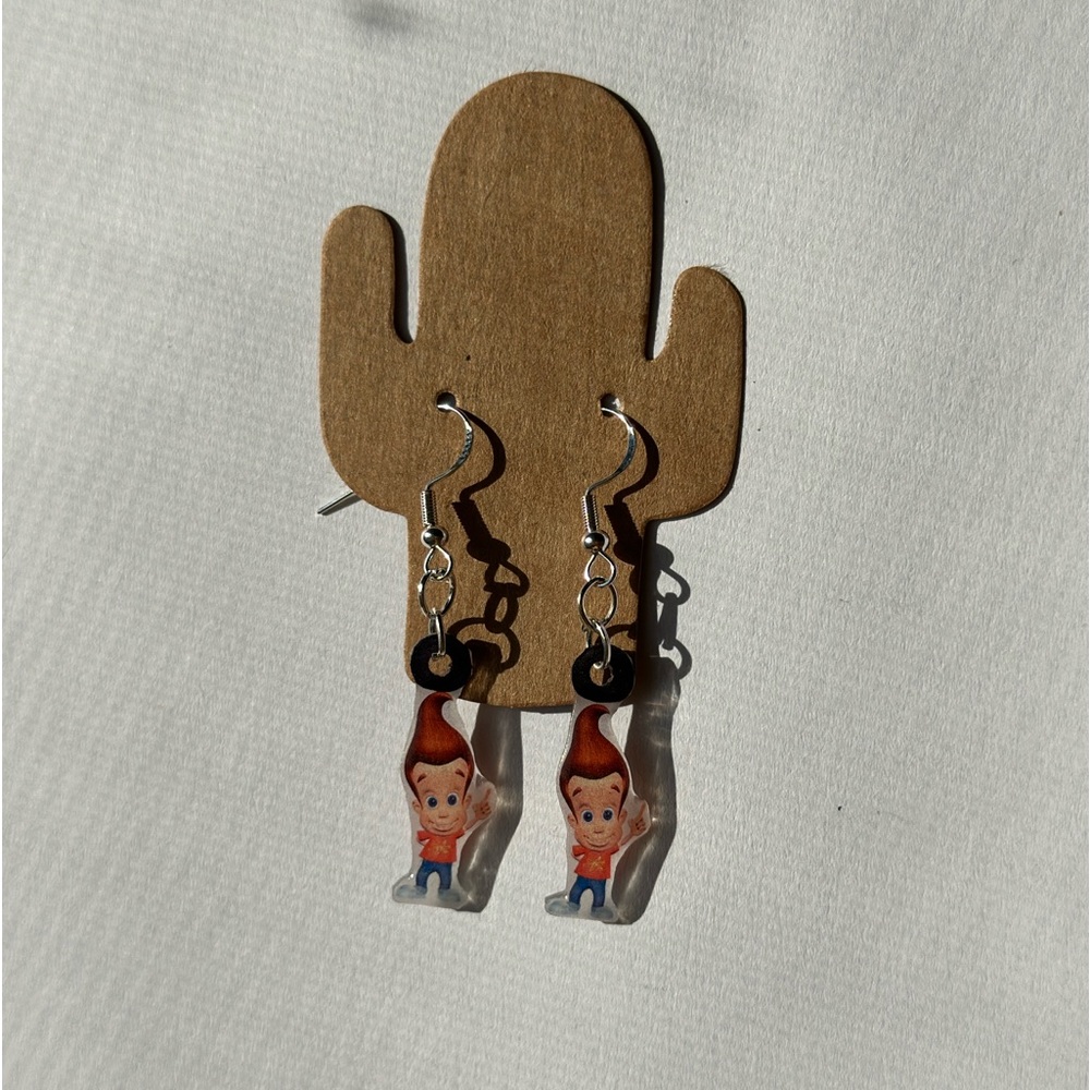 Jimmy neutron earrings